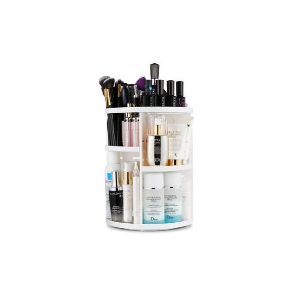 Avery® 360º Roterende Kosmetik Organizer - Hvid