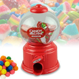 Candy Machine / Tyggegummimaskine - Rød