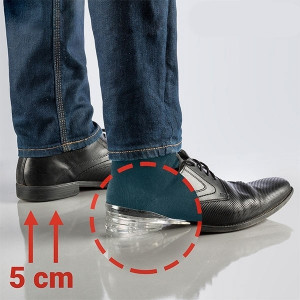 Hælpude skoindlæg af silikone | Se højere ud