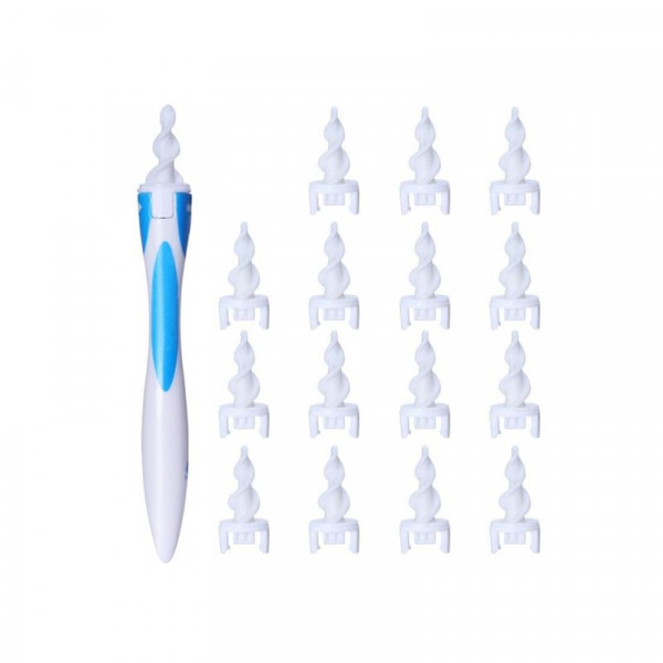 Smart Swab Spiral Ørerenser + 16 ekstra silikonespidser