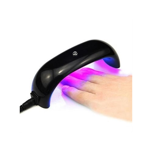 Negletørrer mini UV LED Lampe i sort