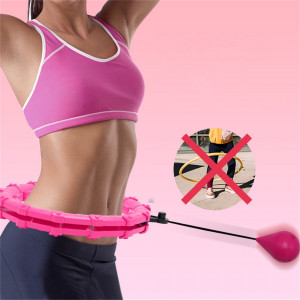 Smart Hula Hoop - Fitness Hulahopring med vægt - 24 segmenter -