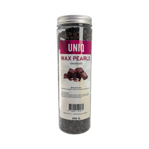 UNIQ Wax Pearls Voksperler - Mega Pack 400 Gram - Chokolade -