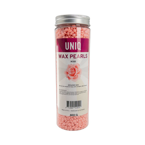 UNIQ Wax Pearls Voksperler - Mega Pack 400 Gram - Rose -