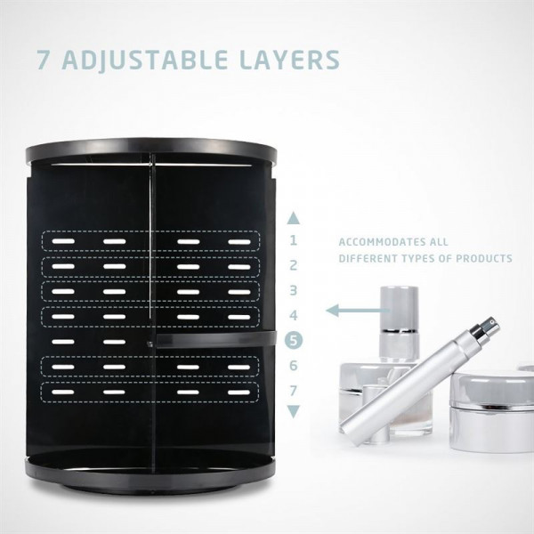 AVERY 360º Rotating Cosmetic Organizer, Sort