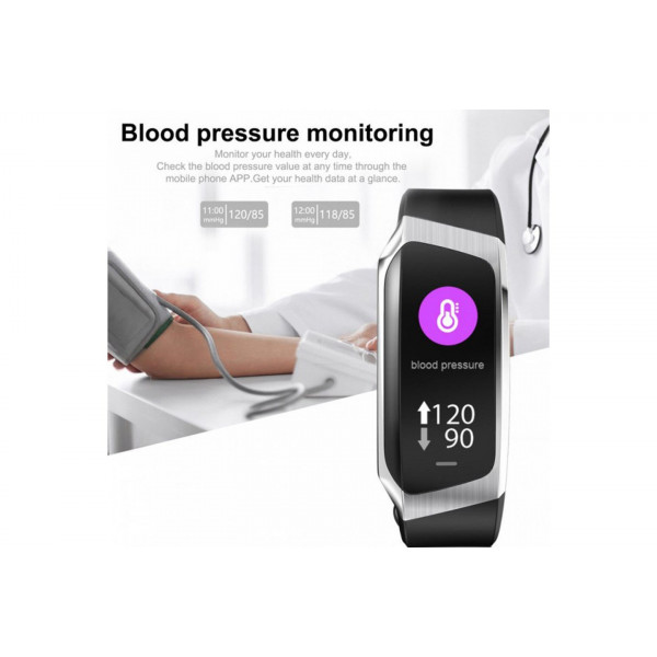 Aktivitetsur - Fitness Tracker m. Blodtryksmåler
